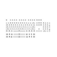 Steelseries PrismCAPS White- US (White) пернетақтасындағы түймелер жинағы