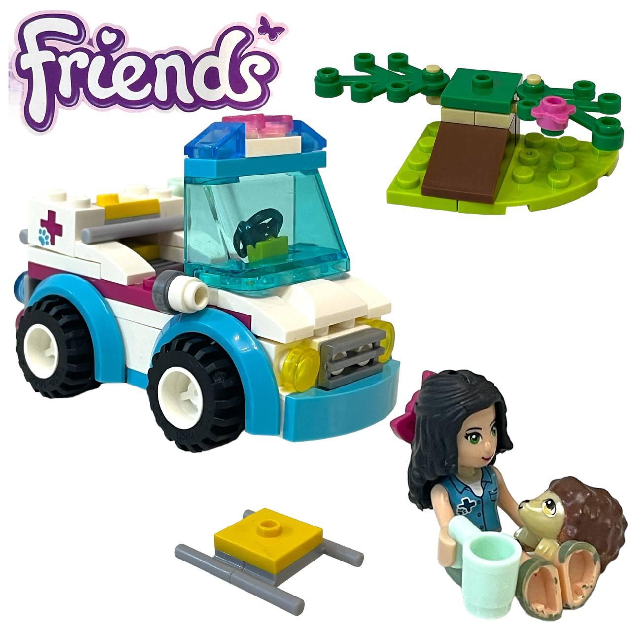 Құрастырылған модель Friends жедел жәрдем к лігі + нұсқаулық (пакетте) - фото 2 - id-p116055147