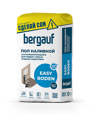 EASY BODEN (ИЗИ БОДЕН), Cамонивелирующийся наливной пол, 25 кг, Bergauf, фото 4