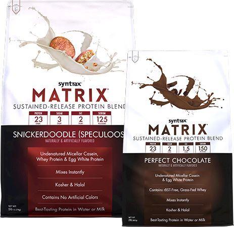Протеин Matrix 5.0, 2270 g, SYNTRAX Молочный шоколад - фото 2 - id-p113810263