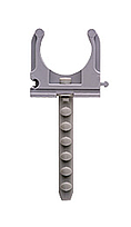 Скоба-держатель для металлопластиковых труб, с дюбелем