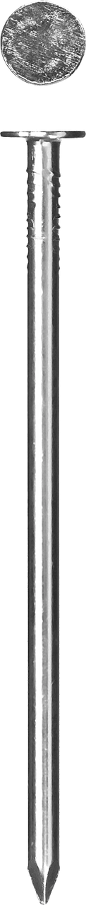 Гвозди с большой потайной головкой оцинкованные чертеж № 7811-7102, коробка 5 кг 305090-   серия «МАСТЕР»