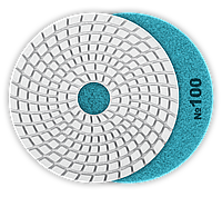 Алмазные гибкие шлифовальные круги «Черепашки», 125 мм, мокрое шлифование 29867 серия «ПРОФЕССИОНАЛ»