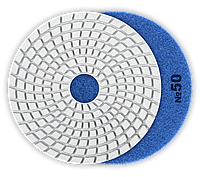 Алмазные гибкие шлифовальные круги «Черепашки», 100 мм, мокрое шлифование 29866 серия «ПРОФЕССИОНАЛ»