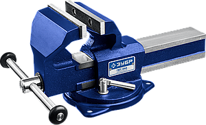 Тиски слесарные ЗУБР с поворотным основанием 32602-   серия «ПРОФЕССИОНАЛ»