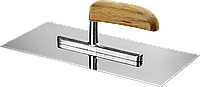Гладилки нержавеющие с деревянной ручкой Зубр Эксперт 0806 серия «ПРОФЕССИОНАЛ»
