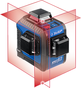 Нивелиры лазерные ″Крест-3D″, 360°, дальность 20/70м, точн. 0,2 мм/м, БП 34908_z01   серия «ПРОФЕССИОНАЛ»