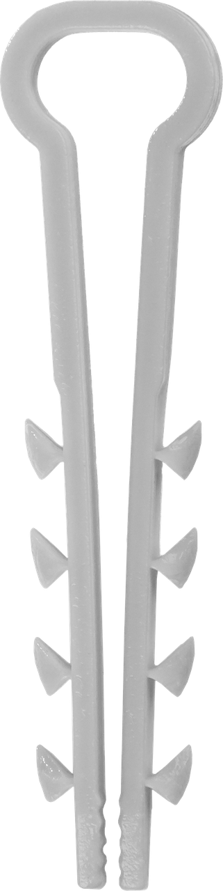 Дюбель-хомуты для плоского кабеля ДХ-П, нейлоновые 30912-   серия «МАСТЕР»