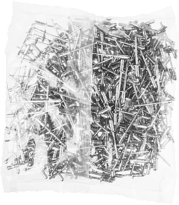 Заклепки многозажимные алюминиевые, коробка 31311-   серия «ПРОФЕССИОНАЛ»