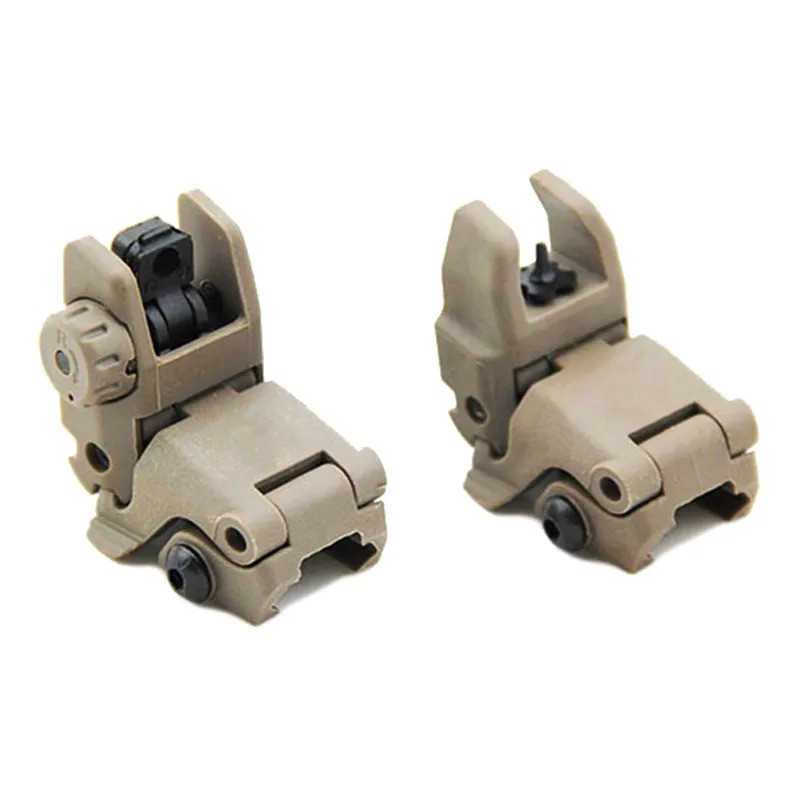 Набор складных прицельных приспособлений "Magpul" ACM Песочный. Пластик, фото 1