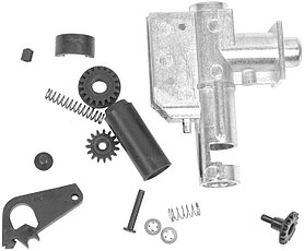 Камера шароприемника в сборе SHS M4-серия. Металл. Серый. (Арт.: T-T0006)