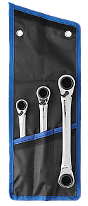 Наборы трещоточных комбинированных ключей накидных 27105-H   серия «ПРОФЕССИОНАЛ»