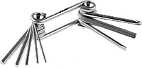 Ключи имбусовые складные 27420 серия «МАСТЕР»