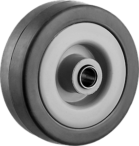 Колеса из литой резины с полипропиленовым диском 30956-   серия «МАСТЕР»