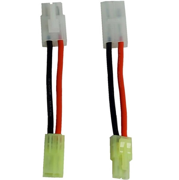 Комплект переходников VB Power с Mini на Large, с Large на Mini. Цвет - Черный / Красный, фото 1