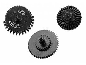 Комплект шестерен SHS, Косозубые Передаточное число - 100:300. Совместимость - Версия 2/3. Черный (Арт.: