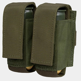 Подсумок двойной Condor для 2x гранат 40мм Цвет - Оливковый. Cordura 1000