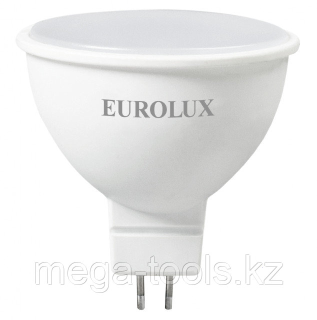 Лампа светодиодная EUROLUX LL-E-MR16-7W-230-2,7K-GU5.3 - фото 1 - id-p116060282