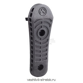 Тыльник приклада для M4 Magpul PTS Материал - Пластик / Резина. Цвет - Черный (Арт.: MAG315-BLK)