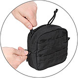 Подсумок утилитарный на молнии 4x2 черный (OneSize), фото 4