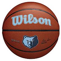 Мяч баскетбольный Wilson NBA Team Tribute Memphis Grizzlies (7, blue)