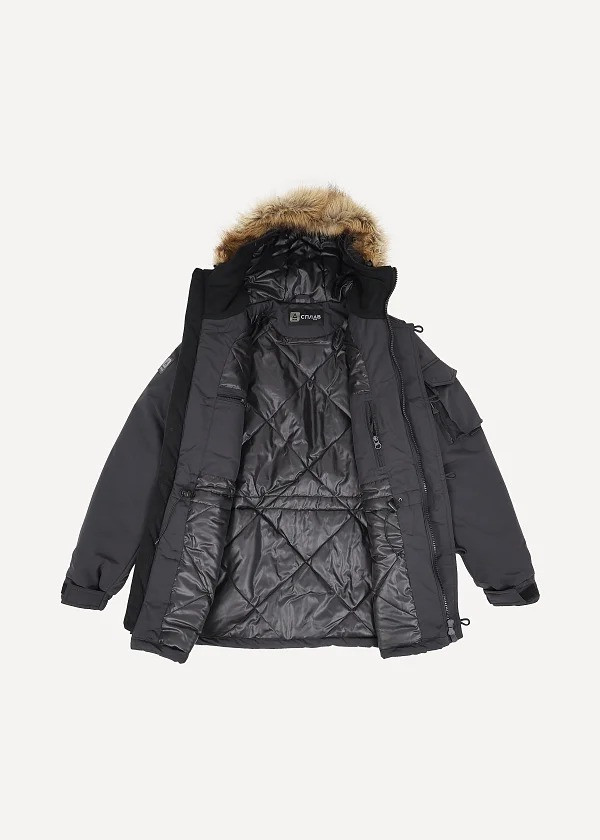 Куртка Сплав Аляска черный каматт (48/170) - фото 8 - id-p114389070