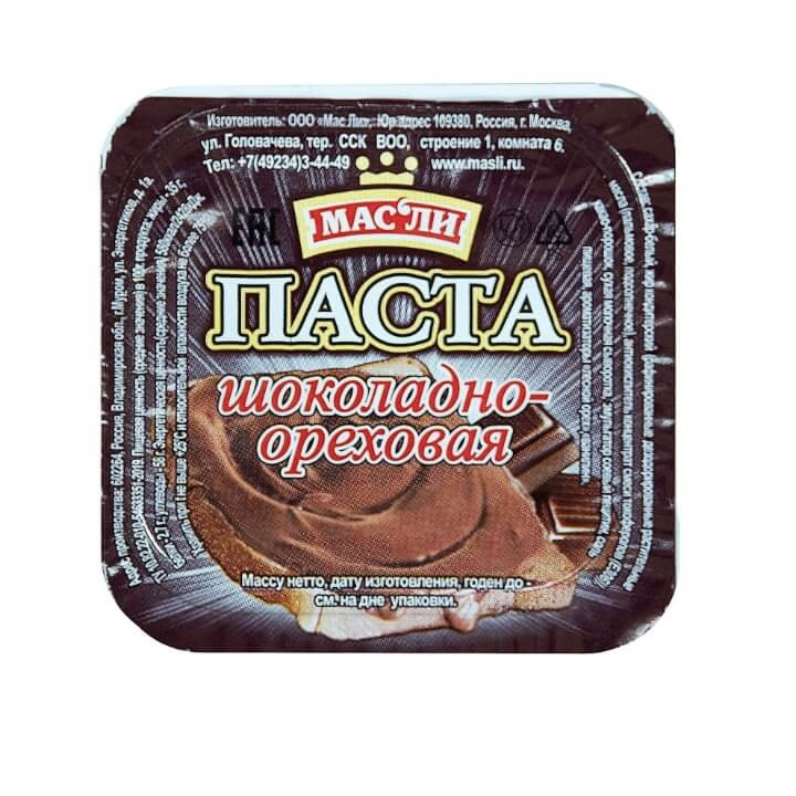Шоколадно-ореховая паста (50г) Кронидов - фото 1 - id-p114219373