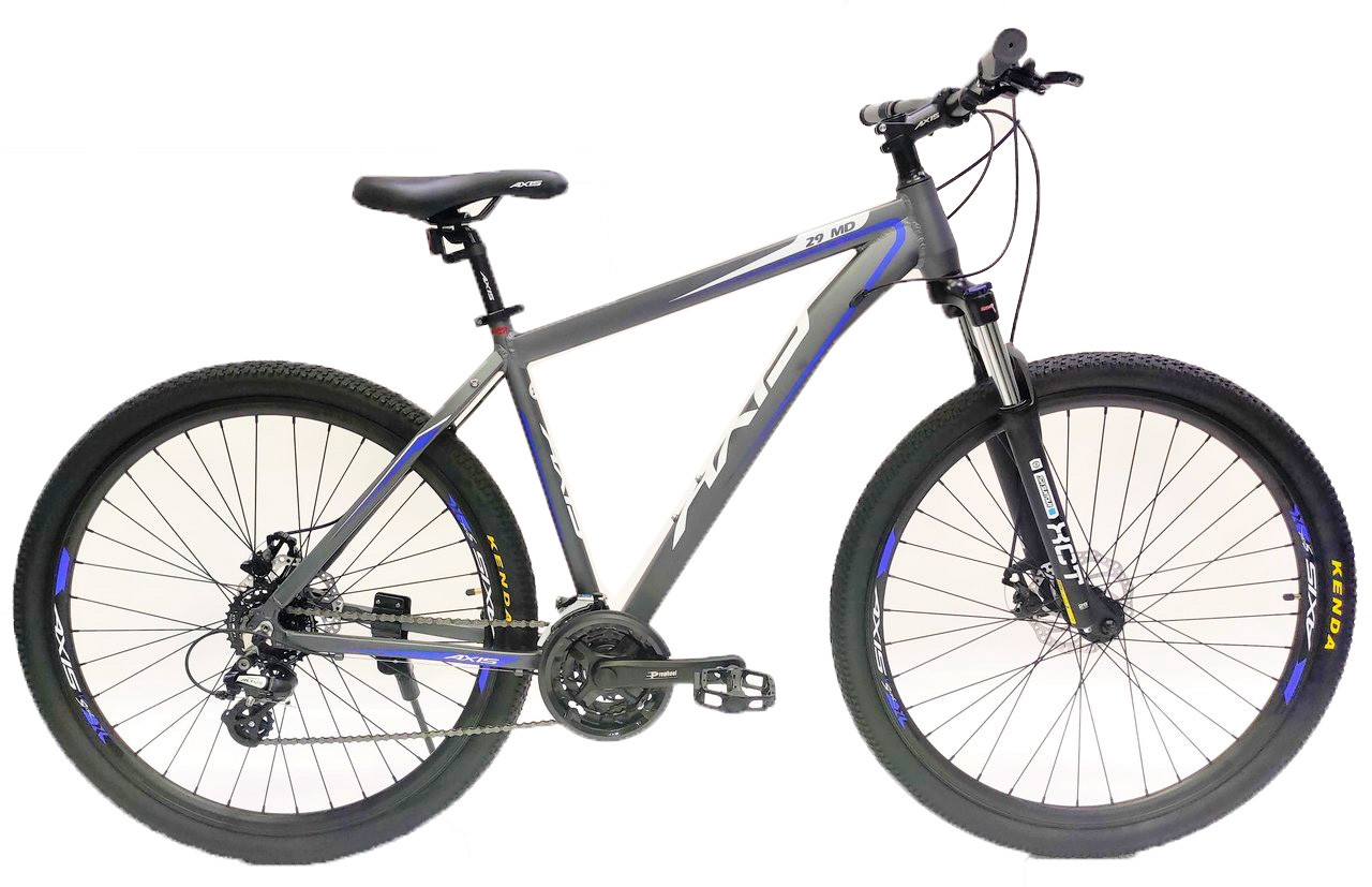Горный велосипед AXIS 29 MD (2021) Grey - фото 1 - id-p93213902
