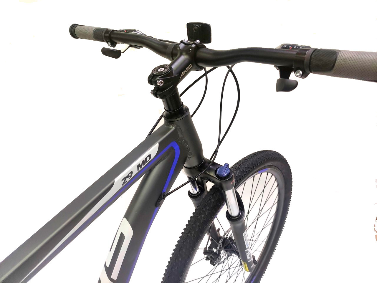 Горный велосипед AXIS 29 MD (2021) Grey - фото 4 - id-p93213902