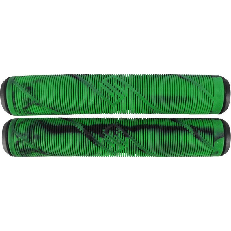 Грипсы Striker Thick Logo Pro Scooter Grips Black/Green - фото 1 - id-p93213940