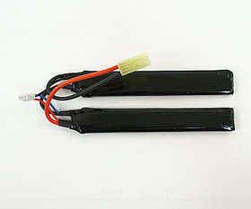 Storm Power Аккумулятор LiPo Лепесткового типа 7,4 В 2200 mAh 20C. Размер - 2x(104x20x12) мм.