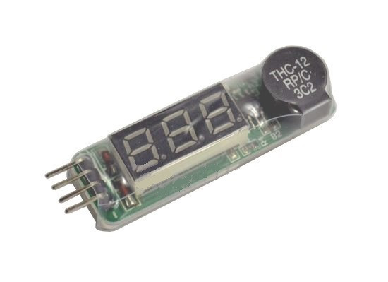 Storm Power Индикатор напряжения 1-8S LiPo Цвет - Черный., фото 1