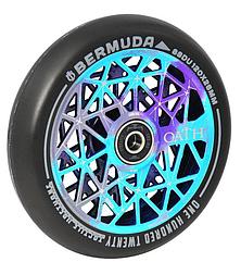 Колеса Oath Bermuda 120mm Wheels Black/Purple/Yellow