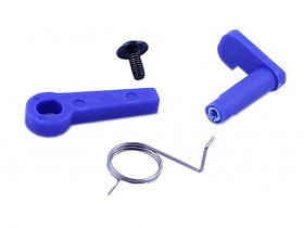 Стопор спускового крючка SHS М4/М16 серии. Пластик. Синий. (Арт.: NB0016)