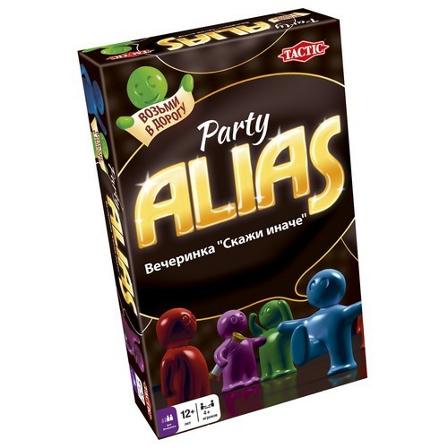 Games Tactic Настольная игра "Скажи иначе" Вечеринка компактная, Alias Party