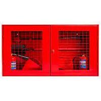 Пожарный щит ЩПЗ закрытый 1300*700*300 мм дверь-решетка сварной