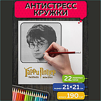 Раскраска Кружки-антистресс "Гарри Поттер"