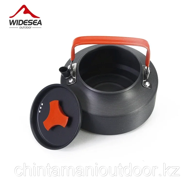 Чайник для похода и кемпинга Widesea 1.6 л компактный легкий - фото 5 - id-p116064441