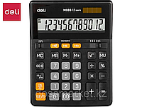 Калькулятор настольный Deli М888, 12 разрядный, черный