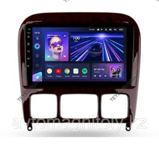 Автомагнитола Teyes CC3 2K 4GB/64GB для Mercedes-Benz S-class W220 1998-2004