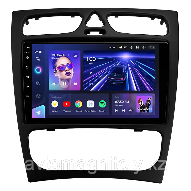 Автомагнитола Teyes CC3 2K 4GB/32GB для Mercedes-Benz C-class W203 2000-2004