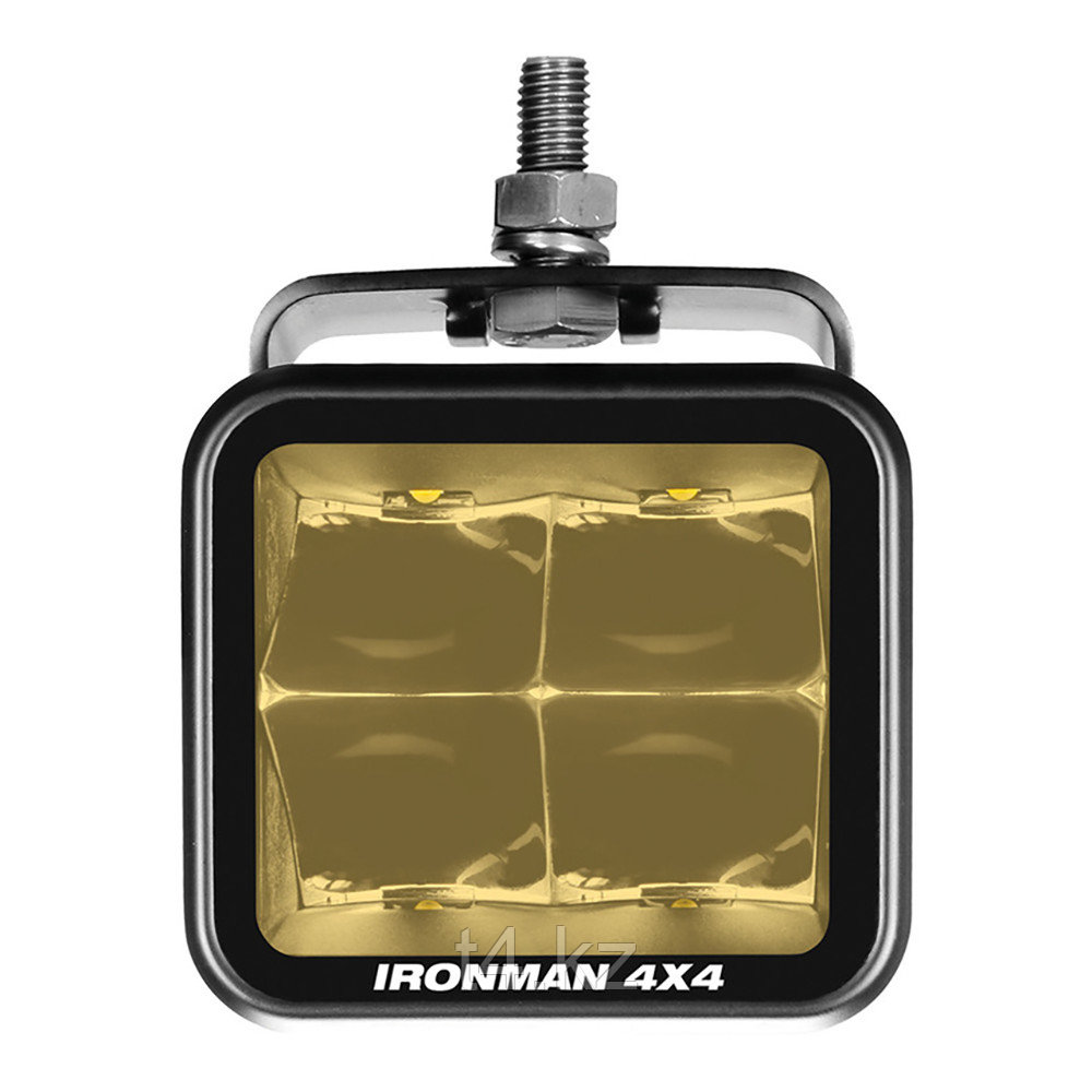Фара рабочего света Led Cube. Янтарный Spot 81 мм / 40W - IRONMAN 4X4