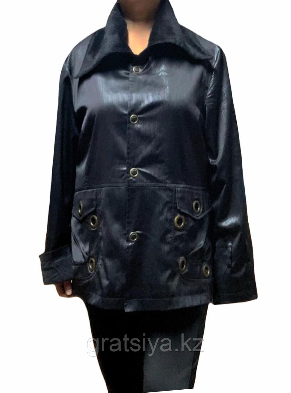 Модная Демисезонная Женская Куртка Теплая с Меховым Подкладом - фото 7 - id-p104317083