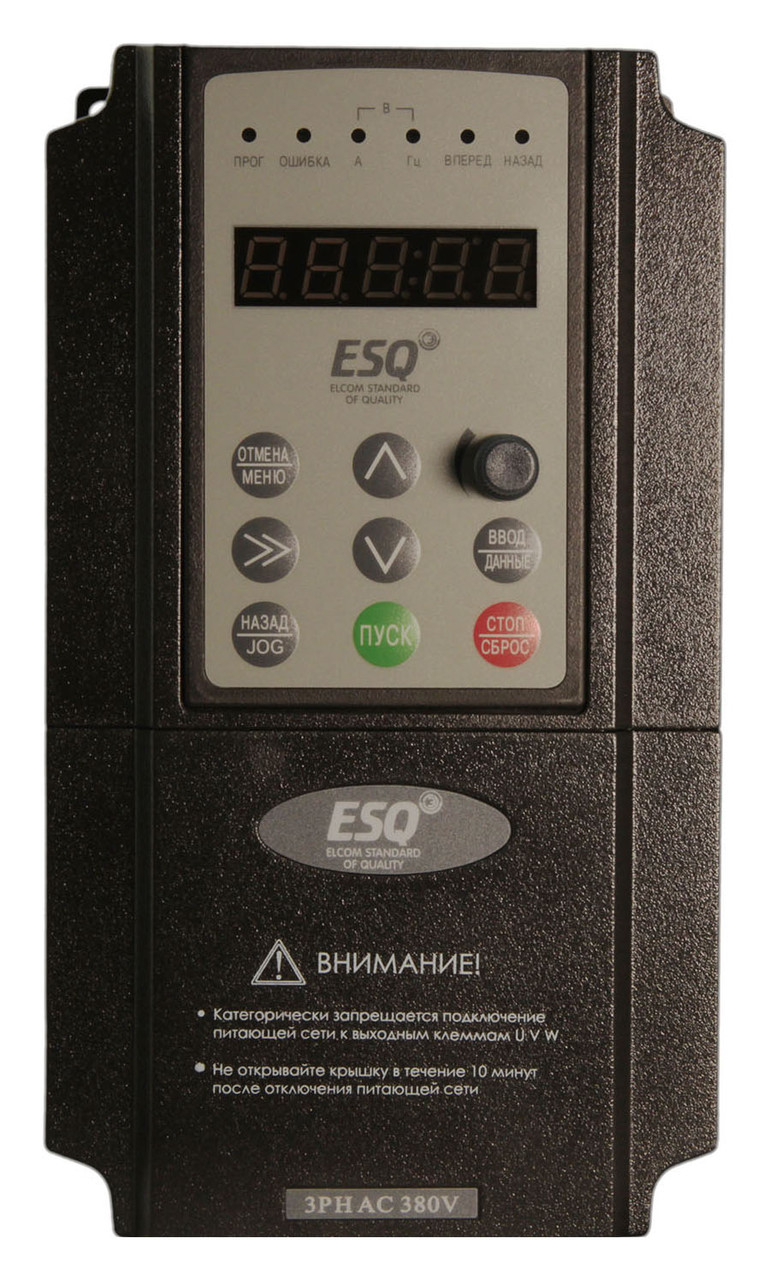 Частотный преобразователь ESQ-600-4T0150G/0185P (15/18.5 кВт 380 В) - фото 2 - id-p116067722