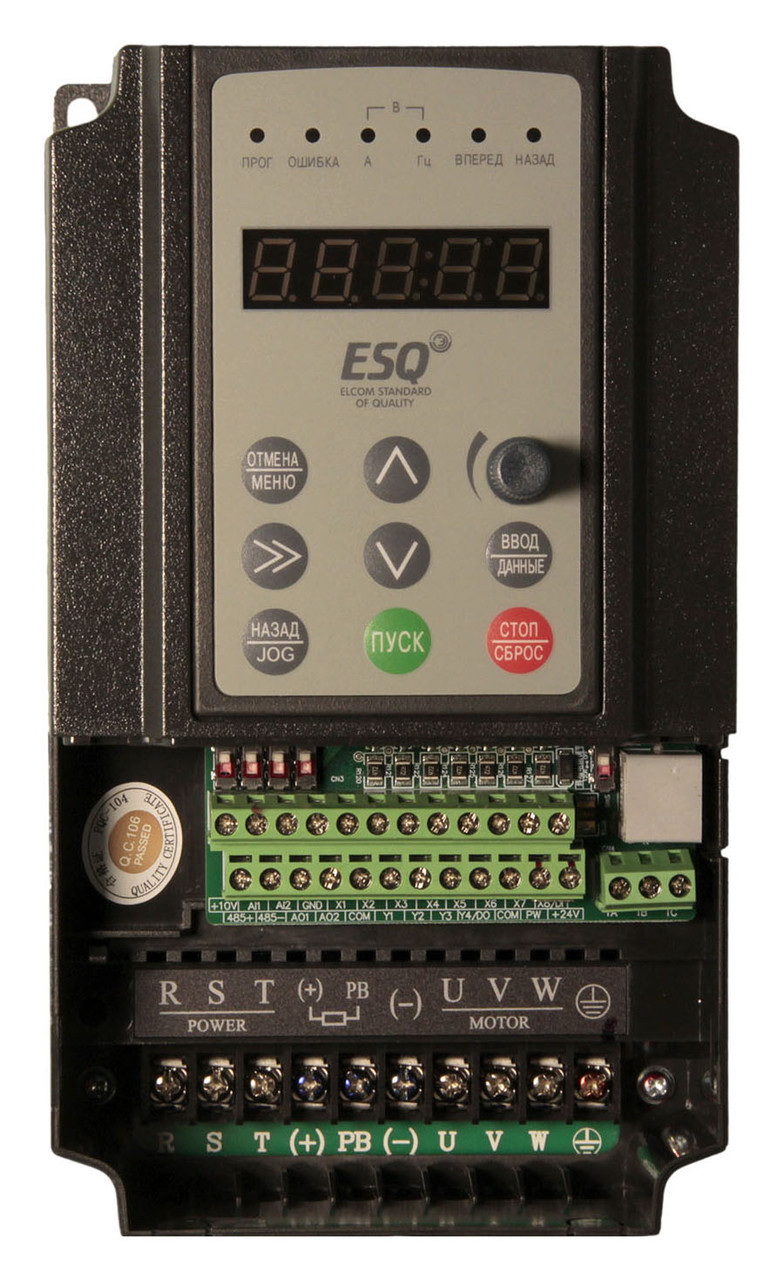 Частотный преобразователь ESQ-600-4T0150G/0185P (15/18.5 кВт 380 В) - фото 3 - id-p116067722