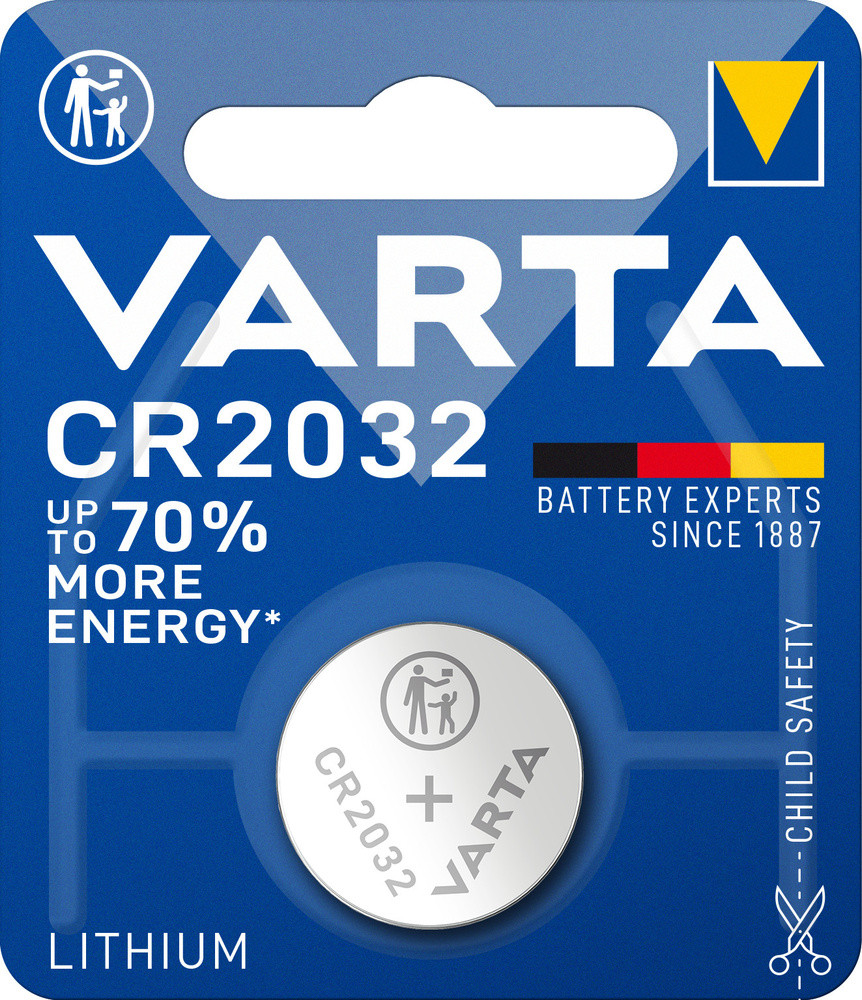 Батарейка Varta CR2032 230mAh 3v