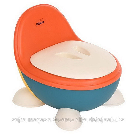 PITUSO Детский горшок Комфорт,Orange/Оранжевый,30*36*30 см