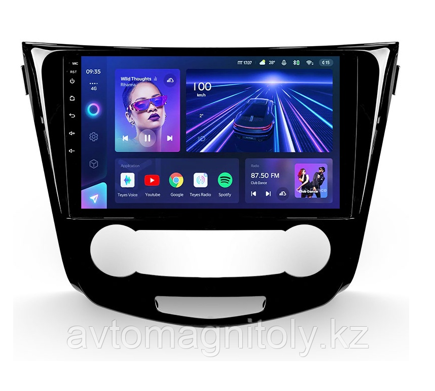 Автомагнитола Teyes CC3 2K 4GB/32GB для Nissan X-Trail 2014-2017