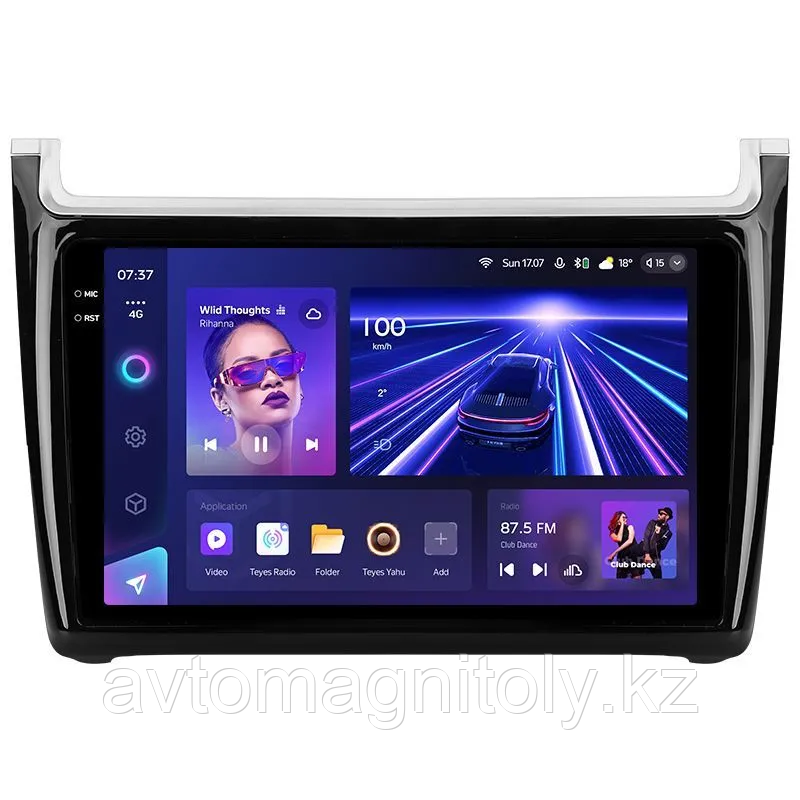 Автомагнитола Teyes CC3 2K 4GB/32GB для Volkswagen Polo 2008-2020