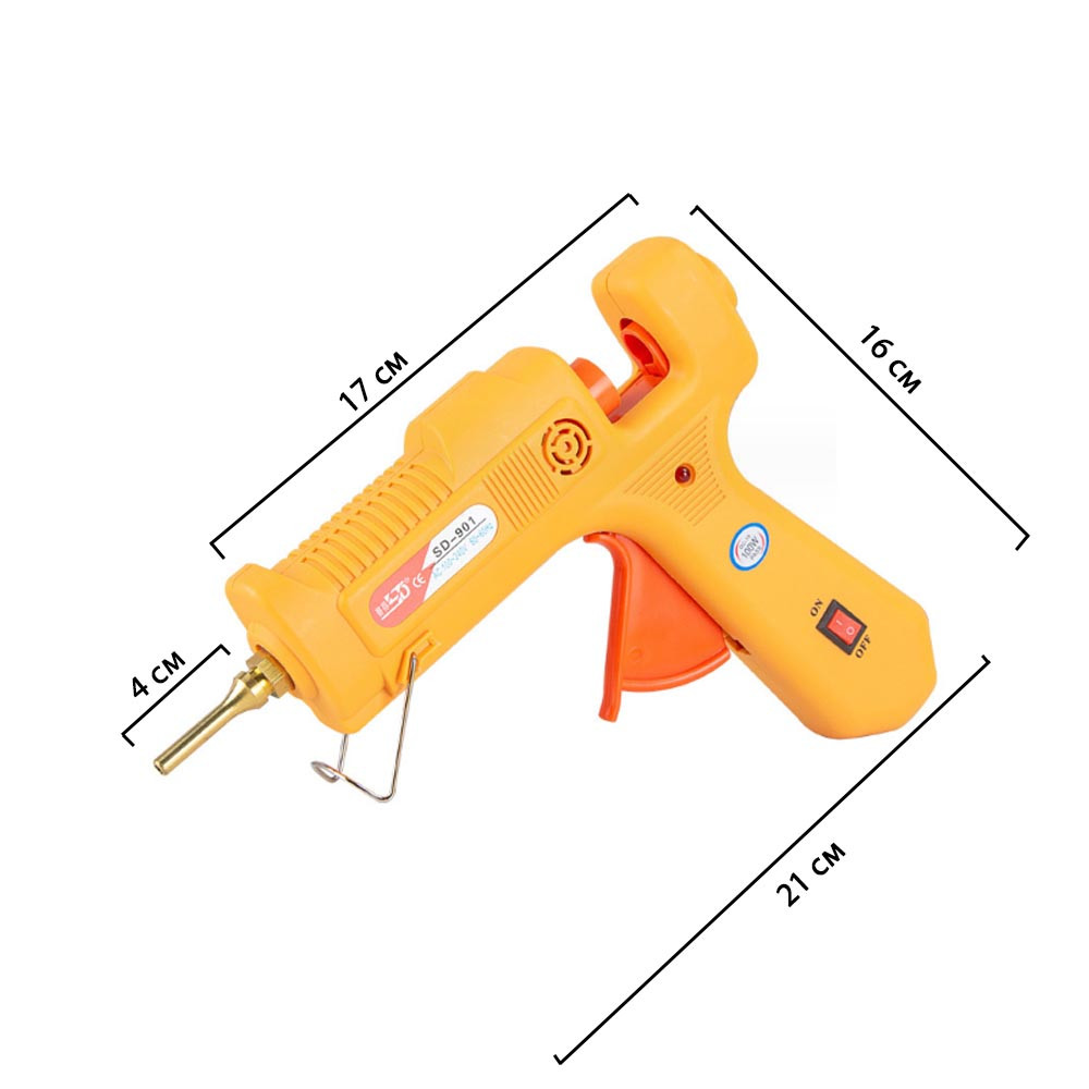 Клеевой пистолет с тонким носиком SD-901 оранжевый - фото 2 - id-p116071164